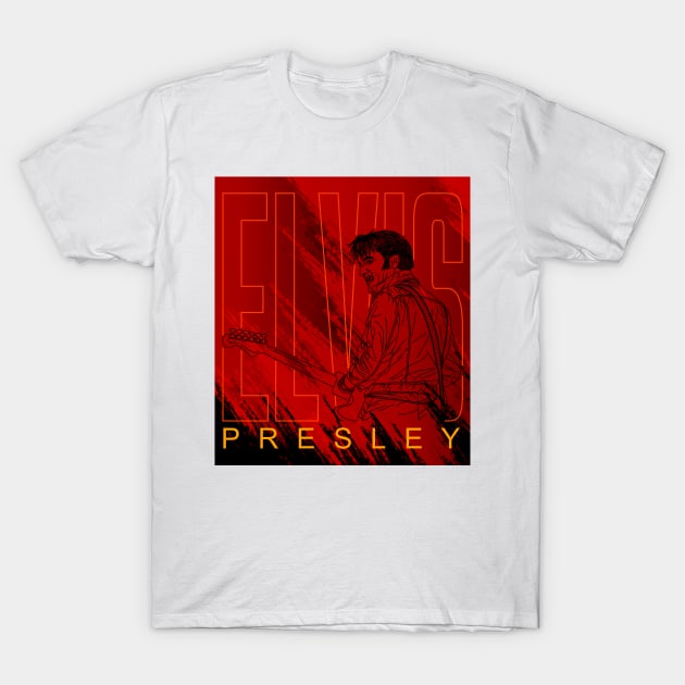 Elvis Presley The Best Of The '68 Comeback T-Shirt by snewen